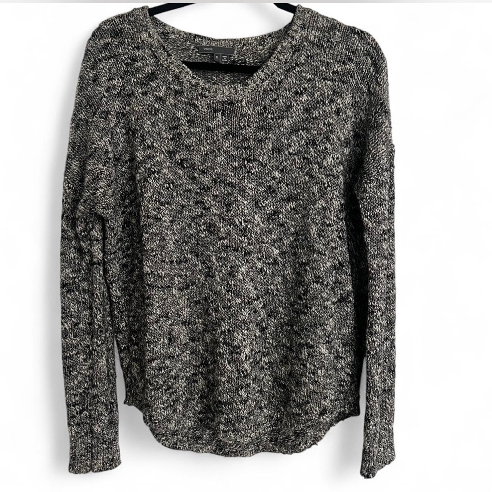 Vince Knitted Black and Gray Sweater 🖤